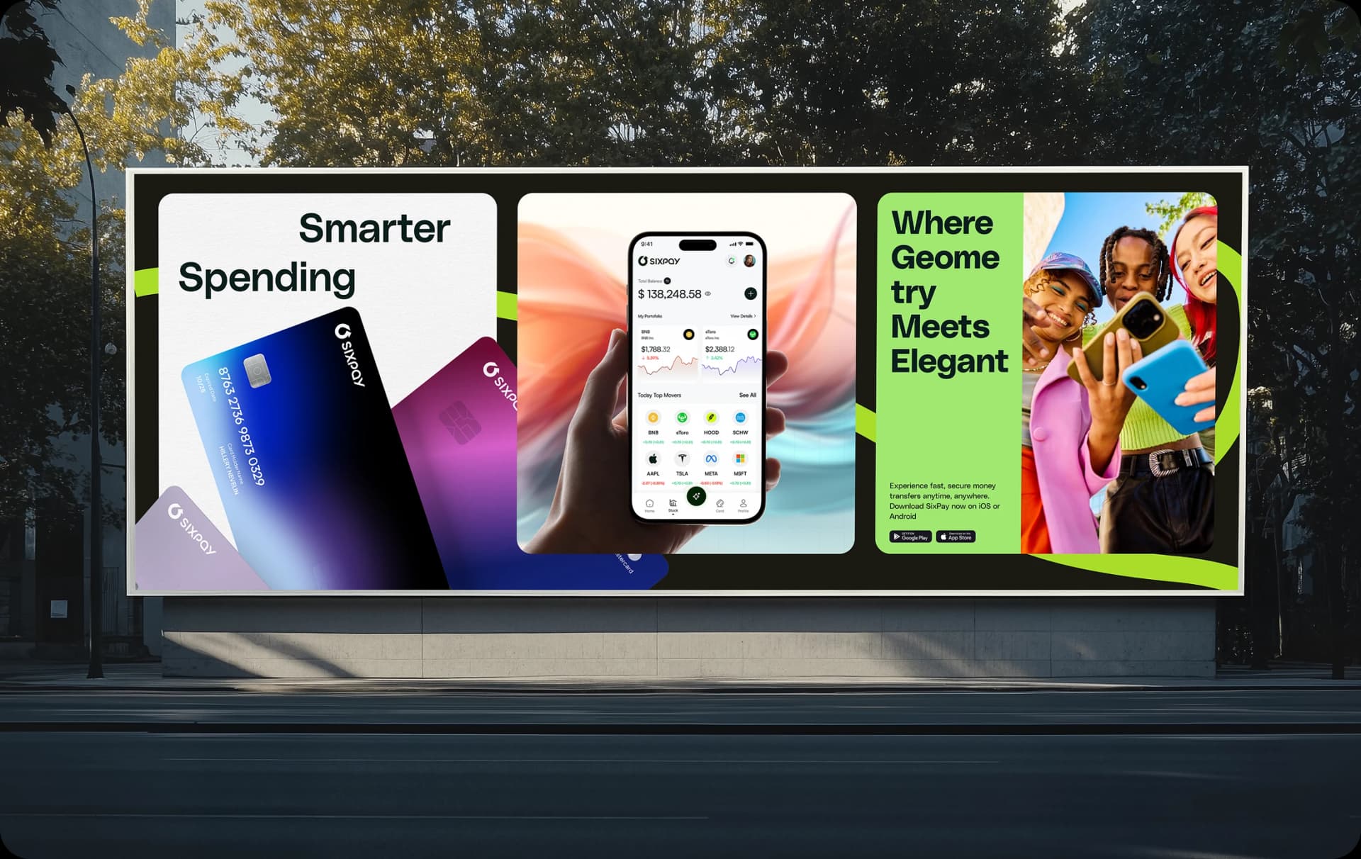 sixpay similar spending
